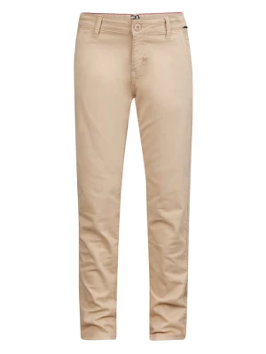 Retour Spodnie "Quint" w kolorze beżowym rozmiar: 158/164