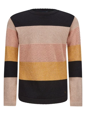 Retour Sweter "Tirza" w kolorze czarno-jasnoróżowym rozmiar: 110