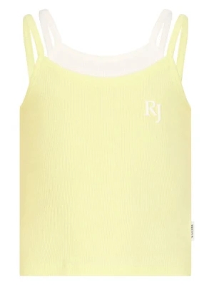 Retour Top "Erline" w kolorze żółto-białym rozmiar: 158/164