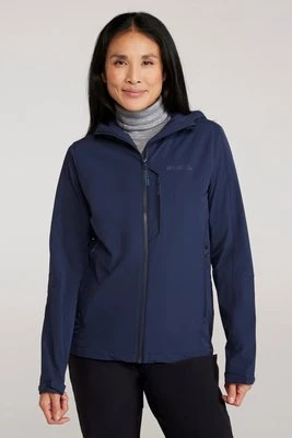 Retreat — elastyczna kurtka damska typu softshell - Navy Mountain Warehouse