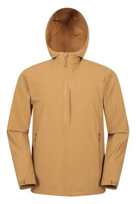 Retreat — elastyczna kurtka męska typu softshell - Light Brown Mountain Warehouse