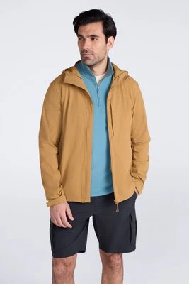 Retreat męski softshell typu packaway - Light Brown Mountain Warehouse