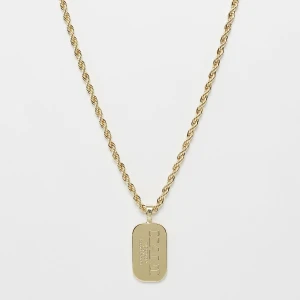 Retro Charm Helix Chain, markiKarl Kani, Biżuteria, w kolorze złoty, rozmiar: