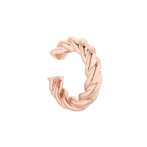 Retro nausznica z różowego złota SOTHO