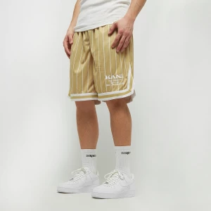 Retro Pinstripes Mesh Shorts, markiKarl Kani, Szorty sportowe, w kolorze beż, rozmiar: