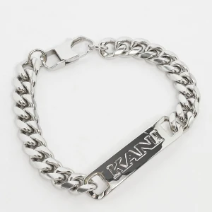 Retro Plate Bracelet Karl Kani