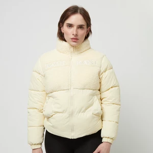 Retro Teddy Puffer Jacket, marki Karl KaniApparel, w kolorze Beż, rozmiar