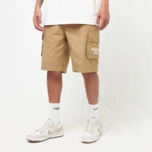 Karl Kani Retro Washed Cargo Shorts mężczyźni Krótkie spodenki beż rozmiar Odzież