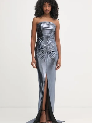 Retrofete sukienka drapowana Maytal