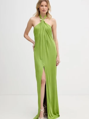 Retrofete sukienka halter z wiskozy Becs