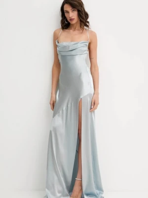 Retrofete sukienka jedwabna Emery