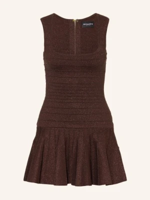 Retrofête Sukienka Koktajlowa Caterina braun RETROFÊTE
