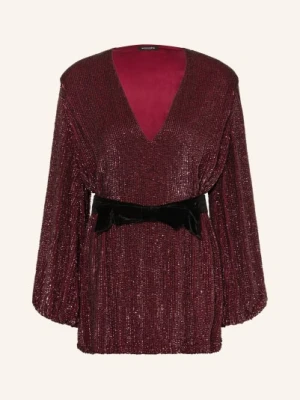 Retrofête Sukienka Koktajlowa Lilai rot RETROFÊTE