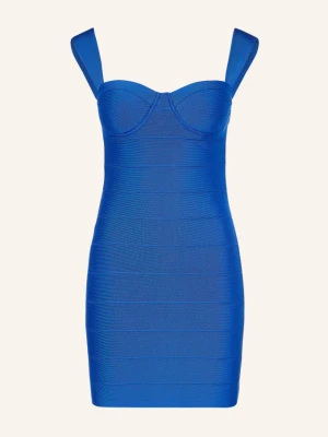 Retrofête Sukienka Koktajlowa Luned blau NIEBIESKI