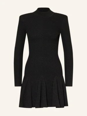 Retrofête Sukienka Sydonie Z Falbanami schwarz RETROFÊTE