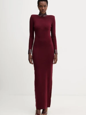 Retrofete sukienka z domieszką wełny Monroe