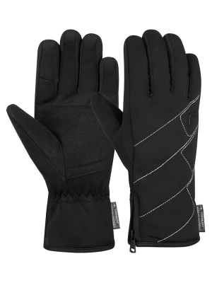 Reusch Rękawiczki funkcyjne "Loredana STORMBLOXX" w kolorze czarnym rozmiar: 7,5