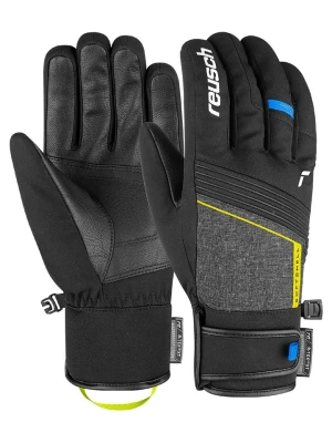 Reusch Rękawiczki funkcyjne "Luca R-TEX® XT" w kolorze czarno-szarym rozmiar: 7,5