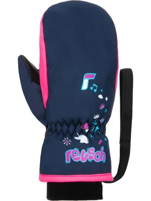 Reusch Rękawiczki funkcyjne "Reusch Kids" w kolorze różowo-granatowym rozmiar: 5/6