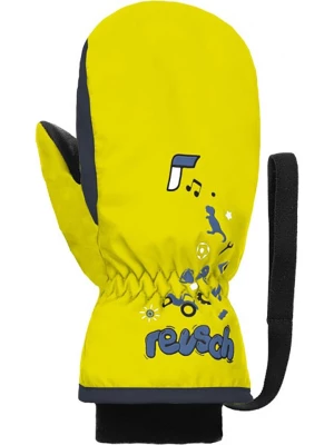 Reusch Rękawiczki funkcyjne "Reusch Kids" w kolorze żółtym rozmiar: 2/3