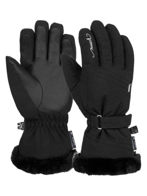 Reusch Rękawiczki funkcyjne "Stella" w kolorze czarnym rozmiar: 5,5