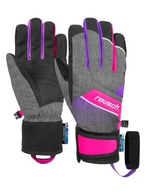 Reusch Rękawiczki narciarskie "Ferdi R-TEX® XT" w kolorze szarym rozmiar: 5