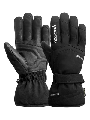 Reusch Rękawiczki narciarskie "Snowball GTX" w kolorze czarnym rozmiar: 8,5