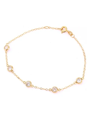 Revoni Złota bransoletka z cyrkoniami rozmiar: onesize