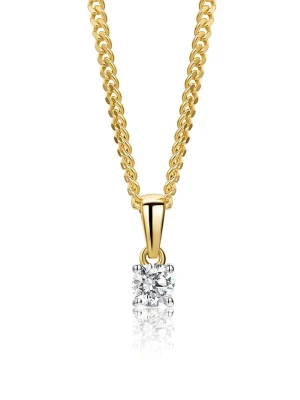 Revoni Złota zawieszka z diamentem rozmiar: onesize