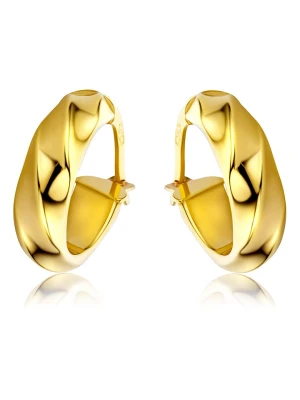 Revoni Złote kolczyki-kreole rozmiar: onesize