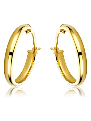 Revoni Złote kolczyki-kreole rozmiar: onesize