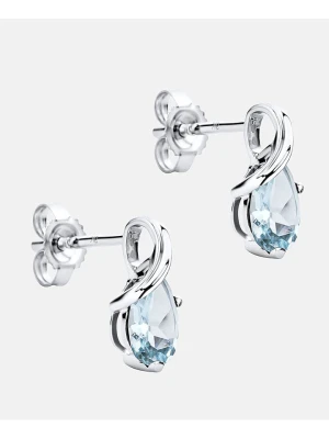 Revoni Złote kolczyki-wkrętki z cyrkoniami rozmiar: onesize