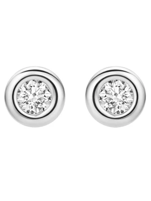 Revoni Złote kolczyki-wkrętki z diamentami rozmiar: onesize