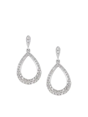 Revoni Złote kolczyki-wkrętki z diamentami rozmiar: onesize