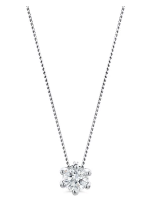 Diamant Exquis Złoty naszyjnik z diamentem - dł. 45 cm rozmiar: onesize