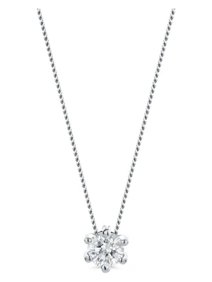 Revoni Złoty naszyjnik z diamentem - dł. 45 cm rozmiar: onesize