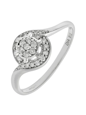 Revoni Złoty pierścionek z diamentami rozmiar: 52