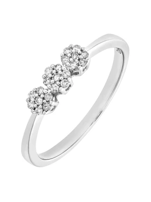 Revoni Złoty pierścionek z diamentami rozmiar: 49