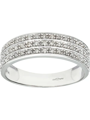 Revoni Złoty pierścionek z diamentami rozmiar: 50