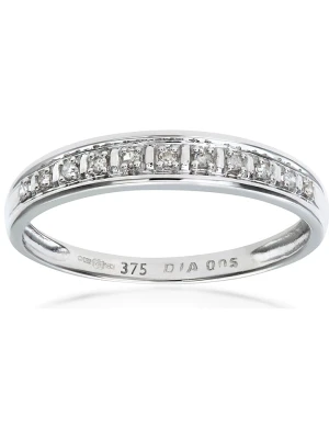 Revoni Złoty pierścionek z diamentami rozmiar: 58