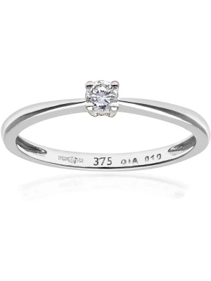 Revoni Złoty pierścionek z diamentem rozmiar: 55