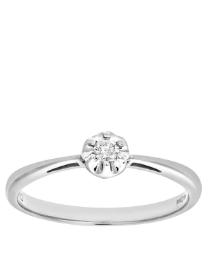 Revoni Złoty pierścionek z diamentem rozmiar: 49