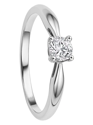 Revoni Złoty pierścionek z diamentem rozmiar: 58