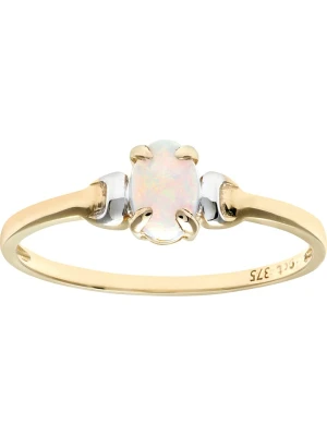Revoni Złoty pierścionek z opalem rozmiar: 51