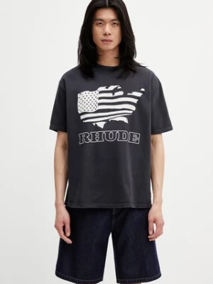 RHUDE Banner Tee T-shirt bawełniany męski
