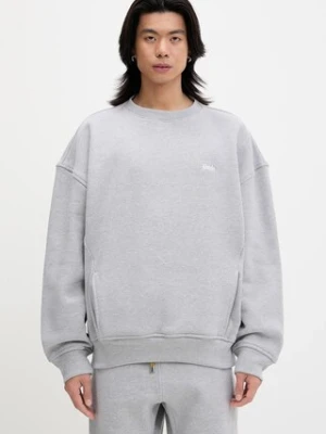 RHUDE bluza Classique męska kolor szary gładka RHSS25ST01229