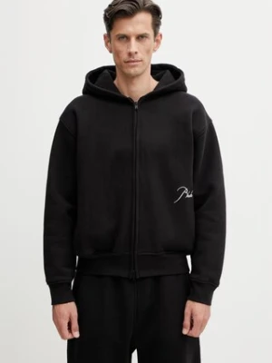 RHUDE Classique Zip Up bluza rozpinana bawełniana męska