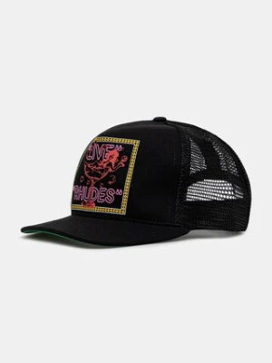RHUDE czapka z daszkiem kolor czarny RHPF25HA01747