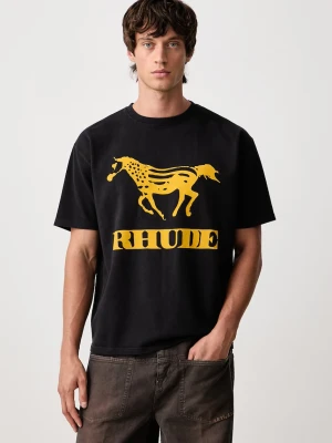 RHUDE Dinero T-shirt bawełniany męski