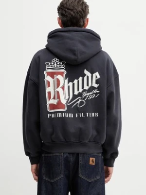RHUDE Fumar 91 bluza rozpinana bawełniana męska